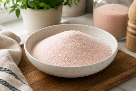 Black Tai Salt Co.'s ( Food Grade)Finely Ground Himalayan Salt No Additives, Vegan 10 LBS