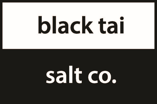 Himalayan Salt Candle Square Shape - Black Tai Salt Co.