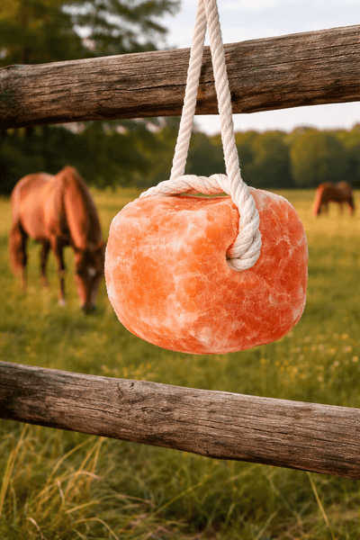 Himalayan Salt Lick 2.4 - 3.5 KG – for Animals Great for Horses! - Black Tai Salt Co.