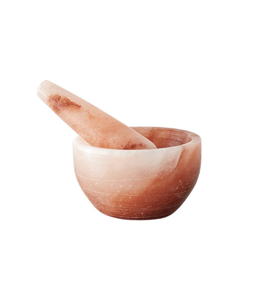 HIMALAYAN SALT MORTAR AND PESTLE - Black Tai Salt Co.