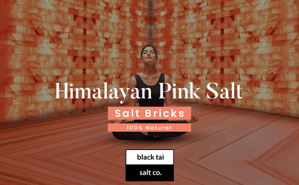Himalayan Salt Room 4' x 4' Surface Area - 16 Sq feet - Black Tai Salt Co.