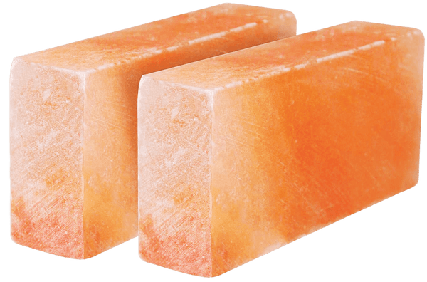 4" x 8" x 2" Himalayan Salt Sauna Brick - Black Tai Salt Co.