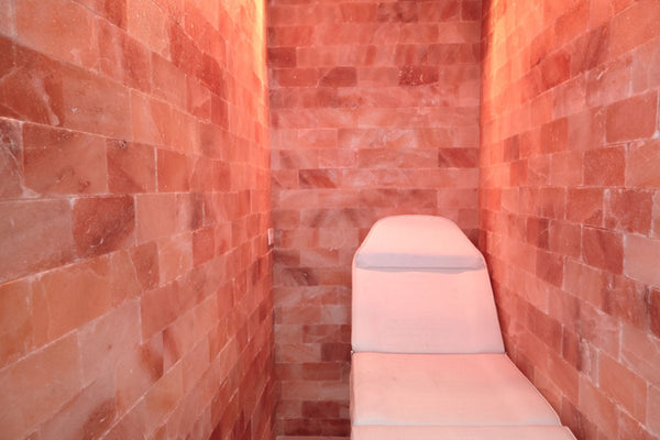 Himalayan Salt Room 4' x 4' Surface Area - 16 Sq feet - 8"x8"x2" - Black Tai Salt Co.