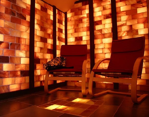 Himalayan Salt Sauna 8' x 4' Surface Area - 32 Sq feet - Black Tai Salt Co.